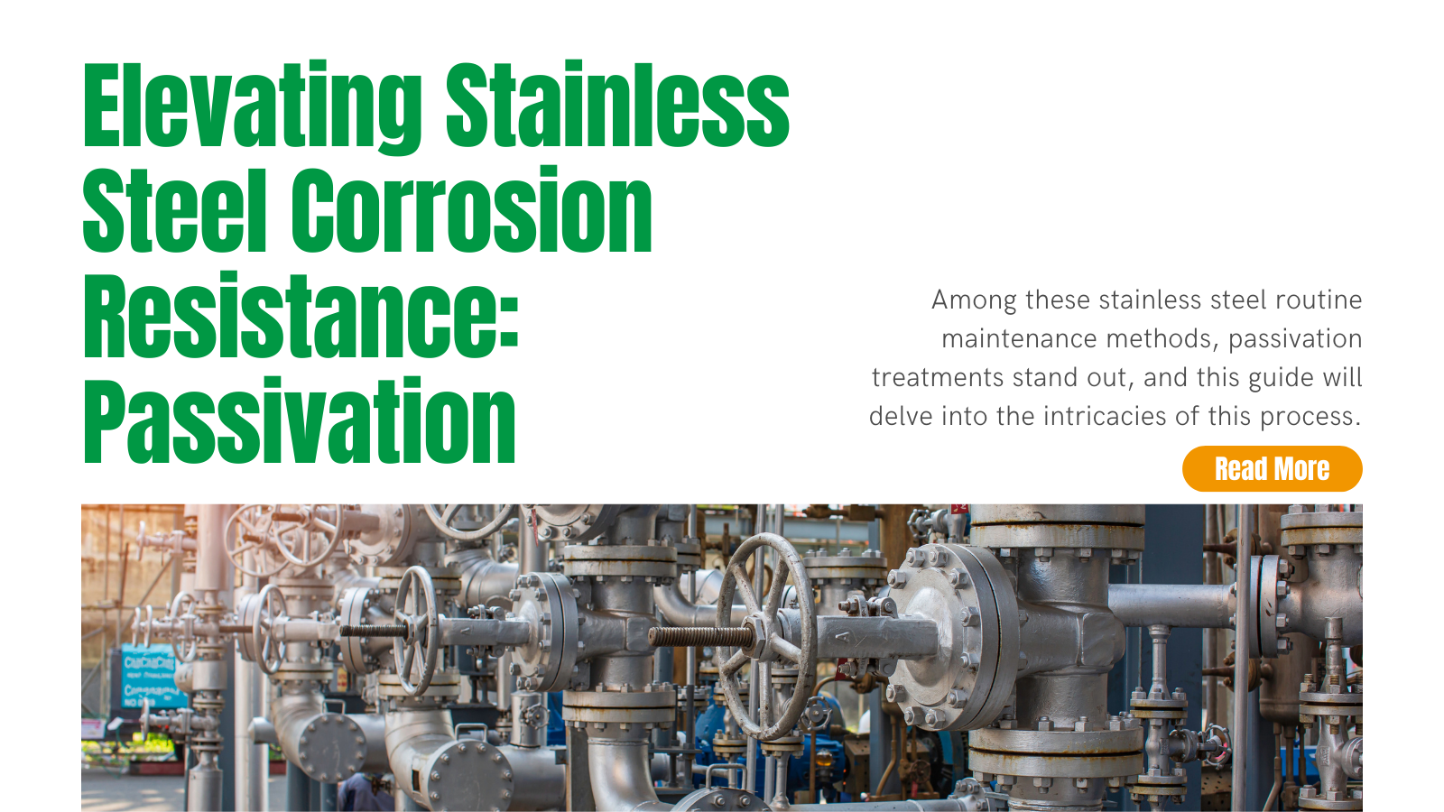 Elevating Stainless Steel Corrosion Resistance Passivation INOX TEK